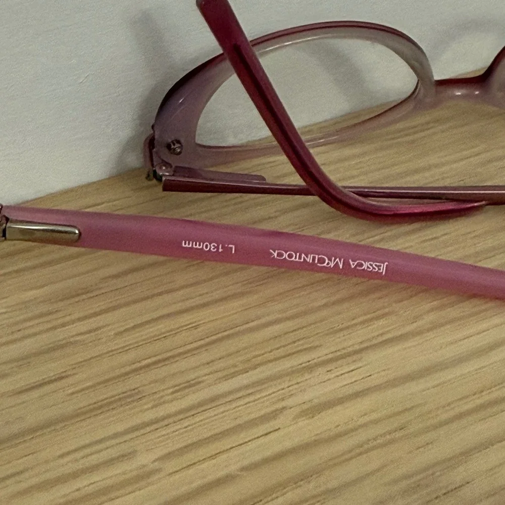 Jessica Mcclintock kids‎ vision glasses pink 130mm RL Kenmark Set Of 2
